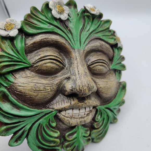 Tree Hugger Face Yard Decor Face Wall Plaque Home Garden Yard Art Decoration  - Picture 6 of 7